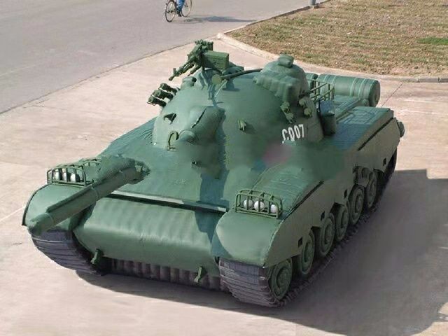晋安军用充气坦克车