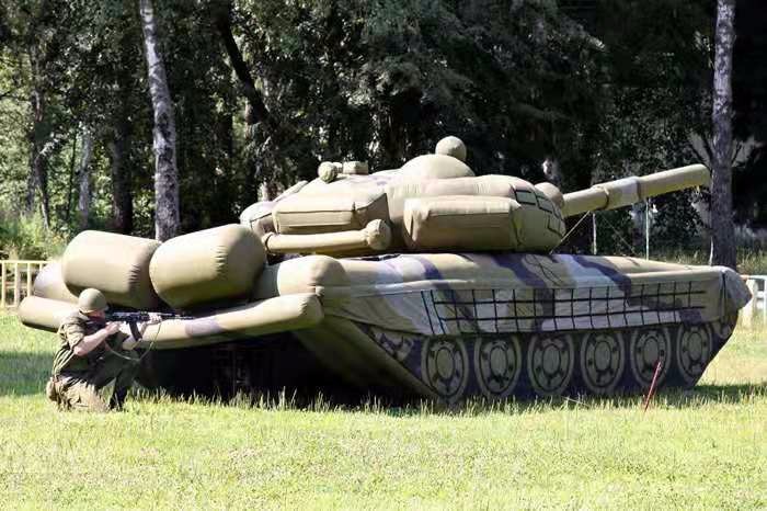 晋安大型充气坦克