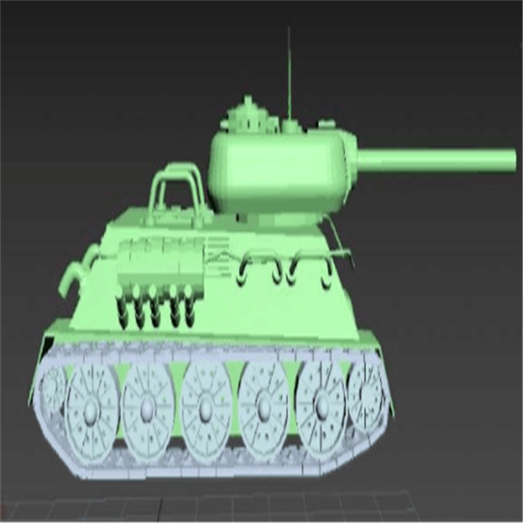 晋安充气军用坦克模型